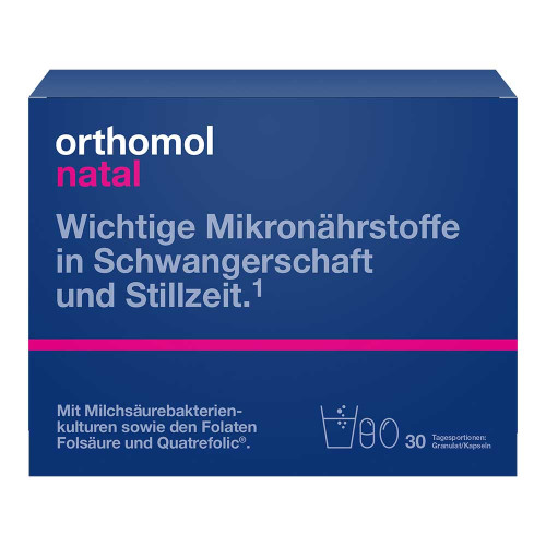ORTHOMOL Natal Granulat/Kapseln 30 Btl.Kombipack.