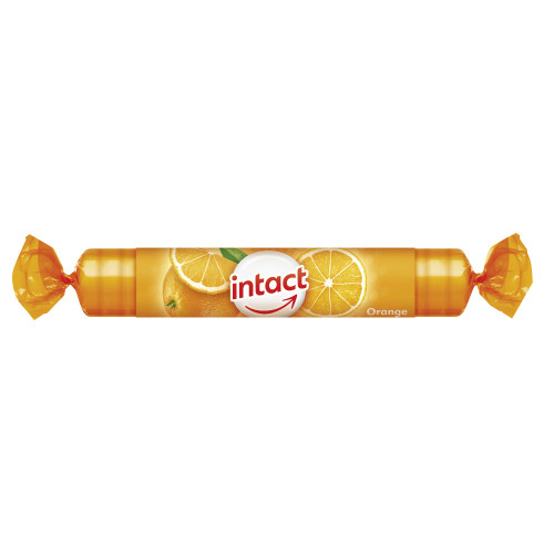 INTACT Traubenzucker Rolle Orange