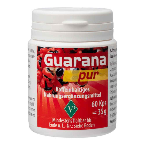 GUARANA PUR 500 Kapseln