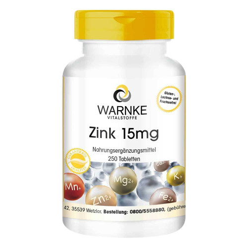 ZINK 15 mg Tabletten