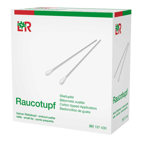 RAUCOTUPF Stieltupfer kleiner Wattekopf