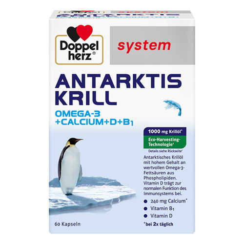 DOPPELHERZ Antarktis Krill system Kapseln