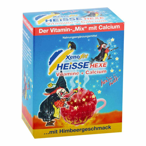 XENOFIT hei&szlig;e Hexe Himbeere Granulat Dose
