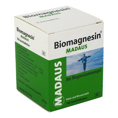 BIOMAGNESIN Madaus Lutschtabletten