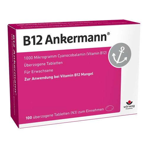 B12 ANKERMANN &uuml;berzogene Tabletten