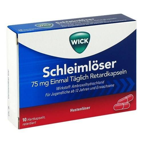 WICK Schleiml&ouml;ser 75 mg einmal t&auml;glich Retardkaps.