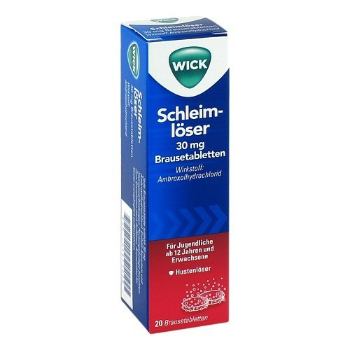 WICK Schleiml&ouml;ser 30 mg Brausetabletten