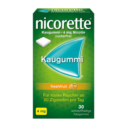 nicorette&reg; Kaugummi 4 mg freshfruit