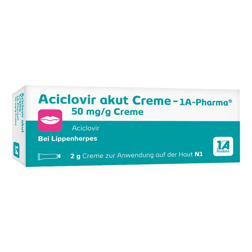 ACICLOVIR akut Creme-1A Pharma