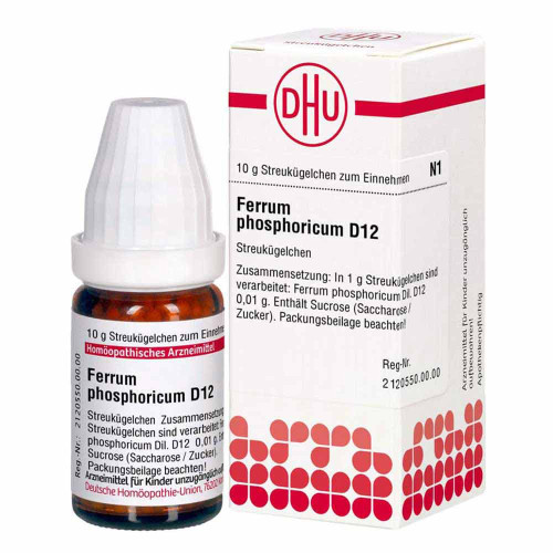 FERRUM PHOSPHORICUM D 12 Globuli