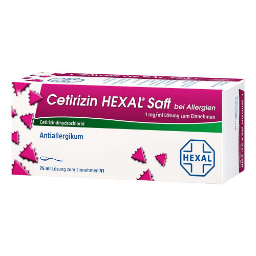 CETIRIZIN HEXAL Saft bei Allergien