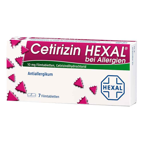CETIRIZIN HEXAL Filmtabletten bei Allergien