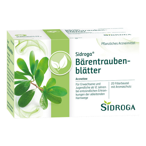 SIDROGA B&auml;rentraubenbl&auml;ttertee Filterbeutel