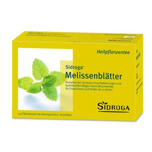 SIDROGA Melissenbl&auml;tter Tee Filterbeutel