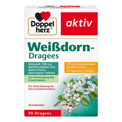 DOPPELHERZ Wei&szlig;dorn Dragees