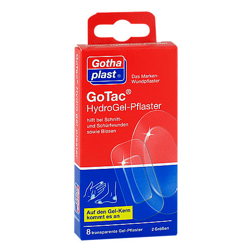 GOTAC HydroGel-Pflaster 2 Gr&ouml;&szlig;en