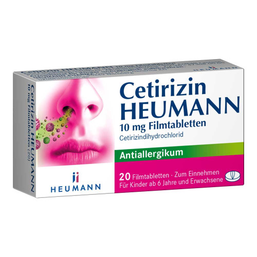 CETIRIZIN Heumann 10 mg Filmtabletten