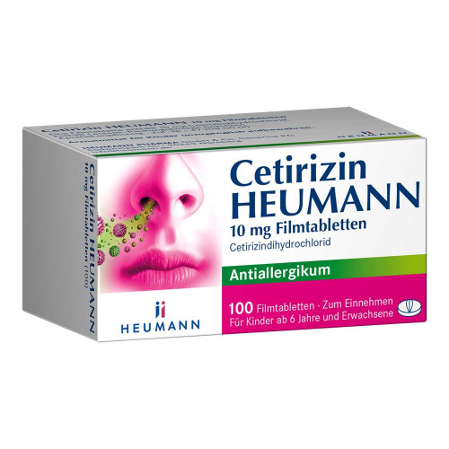 CETIRIZIN Heumann 10 mg Filmtabletten