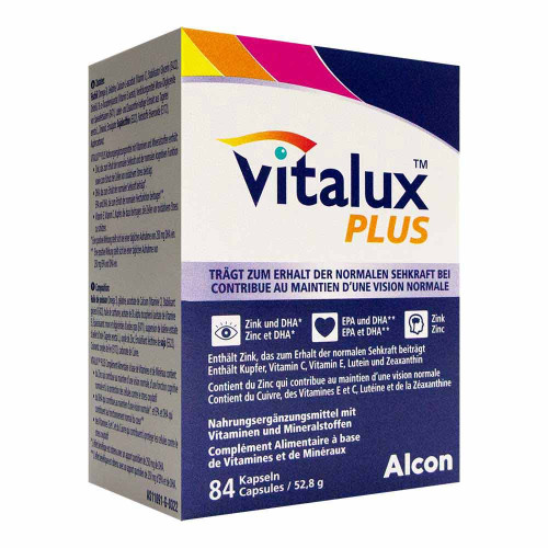 VITALUX Plus Lutein u.Omega-3 Kapseln