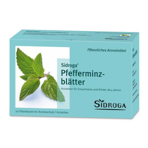 SIDROGA Pfefferminzbl&auml;tter Tee Filterbeutel