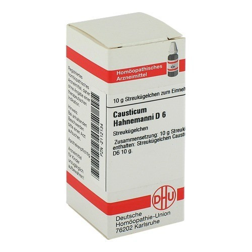 CAUSTICUM HAHNEMANNI D 6 Globuli
