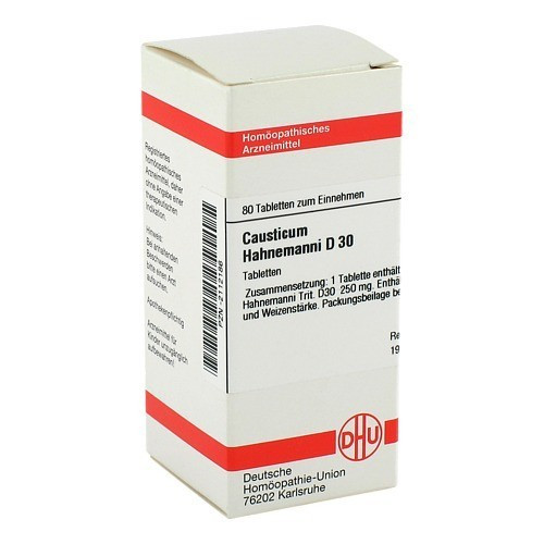 CAUSTICUM HAHNEMANNI D 30 Tabletten