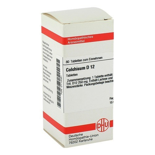 COLCHICUM D 12 Tabletten