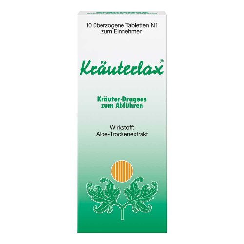 KR&Auml;UTERLAX Dr.Henk 15 mg Kr&auml;uterdrag.z.Abf&uuml;hren