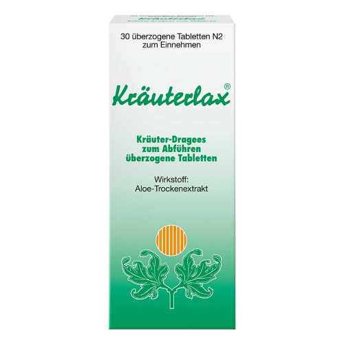 KR&Auml;UTERLAX Dr.Henk 15 mg Kr&auml;uterdrag.z.Abf&uuml;hren
