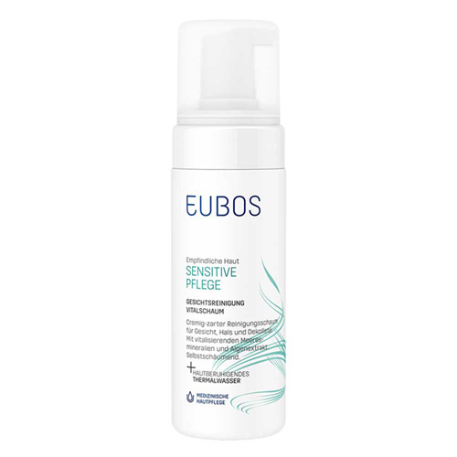 EUBOS SENSITIVE Pflege Vitalschaum Gesichtsreinig.
