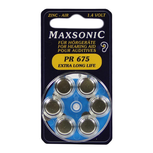 BATTERIEN f.H&ouml;rger&auml;te Maxsonic PR675