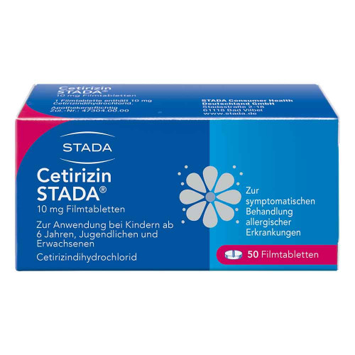 CETIRIZIN STADA 10 mg Filmtabletten