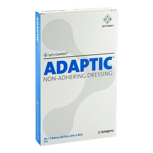 ADAPTIC 7,6x20,3 cm feuchte Wundauflage 2015