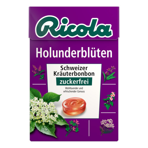 RICOLA o.Z.Box Holunderbl&uuml;ten Bonbons