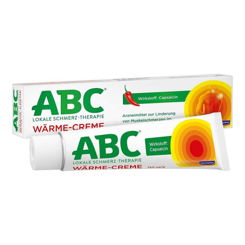 ABC W&auml;rme-Creme Capsicum Hansaplast med