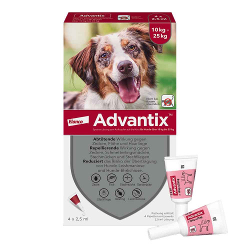 ADVANTIX Spot-on Lsg.z.Auftr.a.d.H.f.Hund 10-25 kg