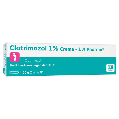 CLOTRIMAZOL 1% Creme-1A Pharma