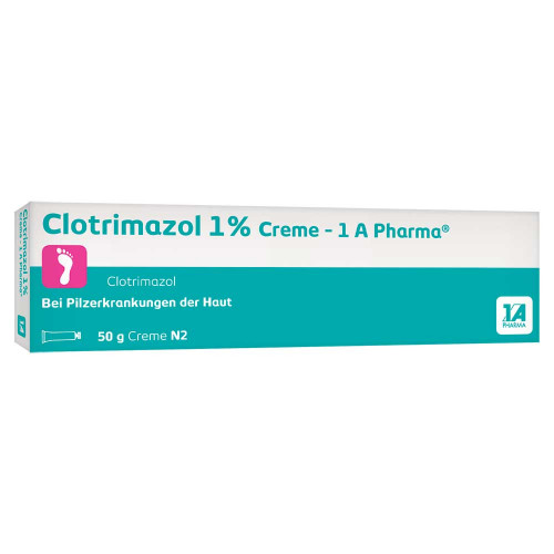CLOTRIMAZOL 1% Creme-1A Pharma