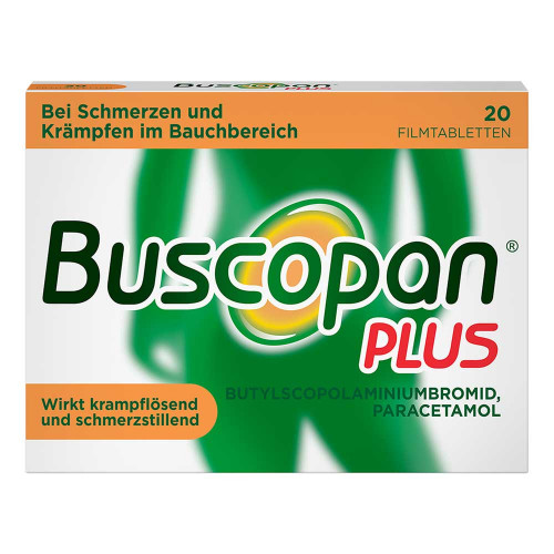 BUSCOPAN plus 10 mg/500 mg Filmtabletten