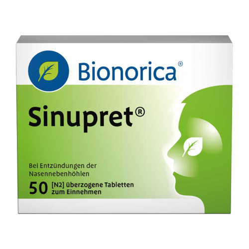 SINUPRET &uuml;berzogene Tabletten