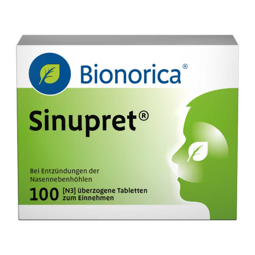 SINUPRET &uuml;berzogene Tabletten