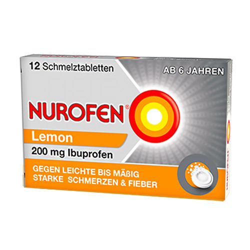 NUROFEN 200 mg Schmelztabletten Lemon