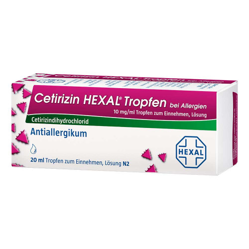 CETIRIZIN HEXAL Tropfen bei Allergien