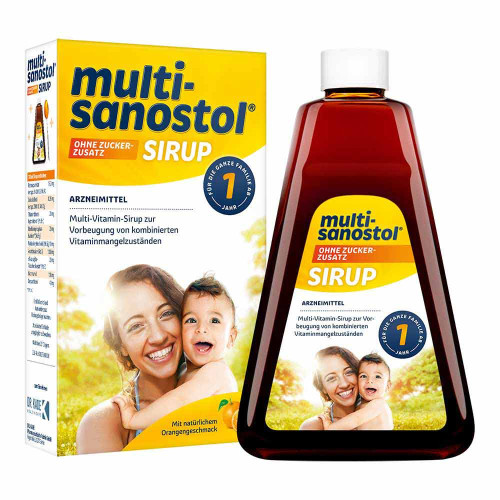 MULTI SANOSTOL Sirup ohne Zuckerzusatz