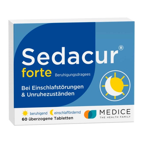 SEDACUR forte Beruhigungsdragees
