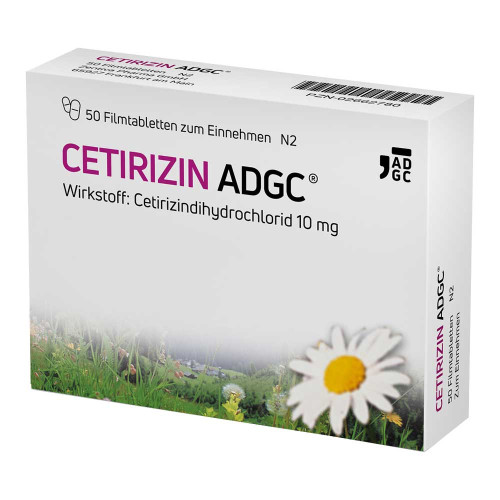 CETIRIZIN ADGC Filmtabletten