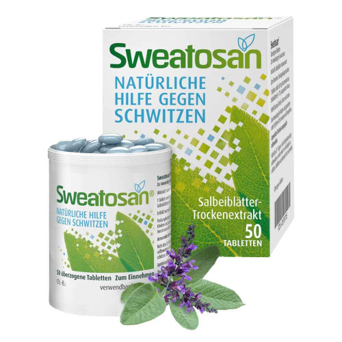 SWEATOSAN &uuml;berzogene Tabletten