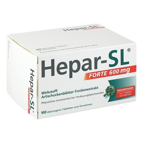 HEPAR-SL forte 600 mg &uuml;berzogene Tabletten