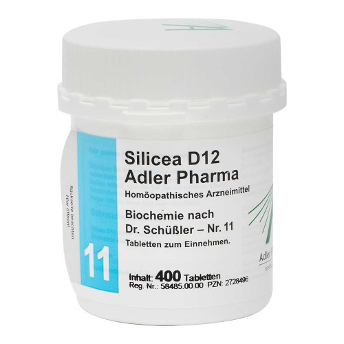 BIOCHEMIE Adler 11 Silicea D 12 Tabletten