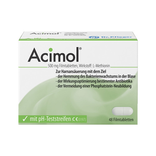 ACIMOL mit pH Teststreifen Filmtabletten